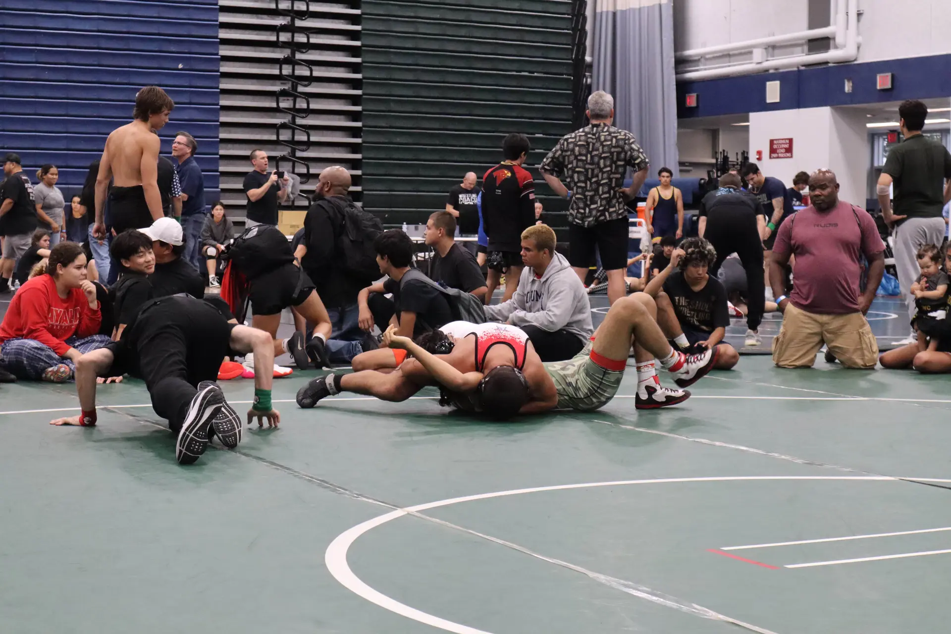 WhiteStar wrestlers training